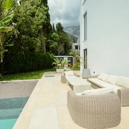 Luxury Dhermi With Infinity Pool ヴィラ ヒマラ