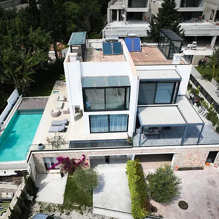 Luxury Dhermi With Infinity Pool ヴィラ ヒマラ